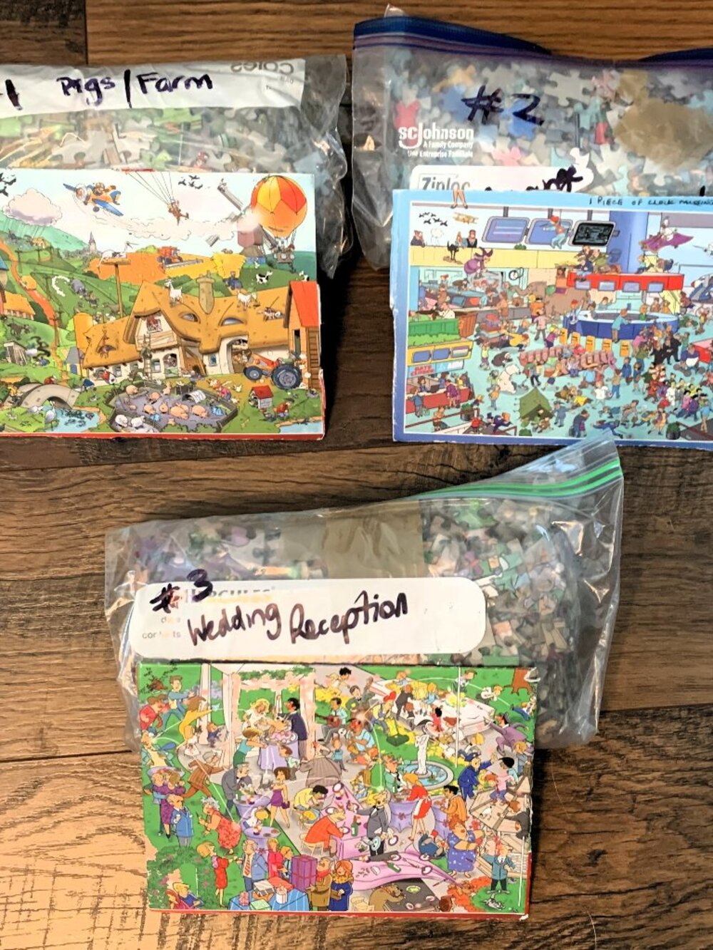 Bundle 3 Goliath That's Life cartoon puzzles
